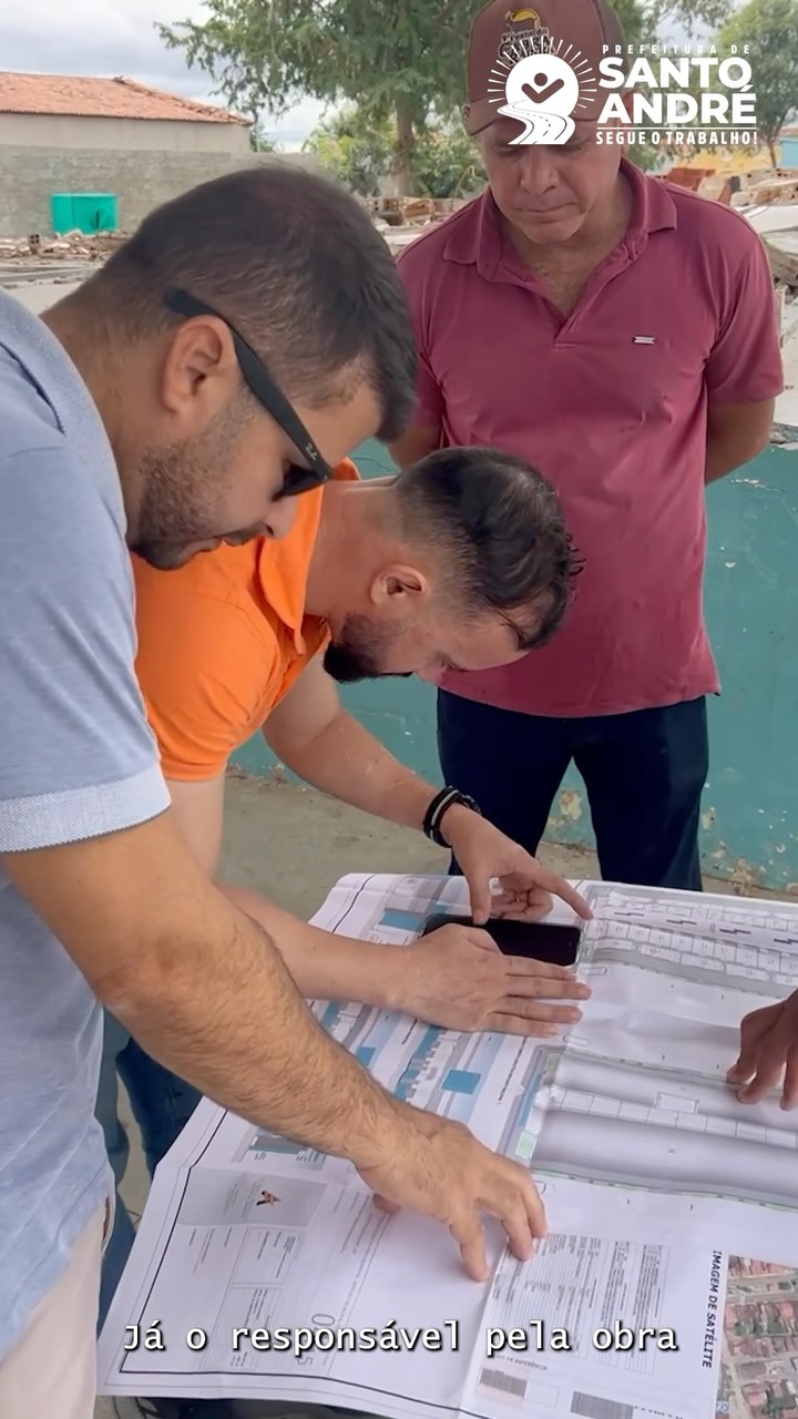Começou uma das obras mais importantes da história recente de Santo André, somando-se a...