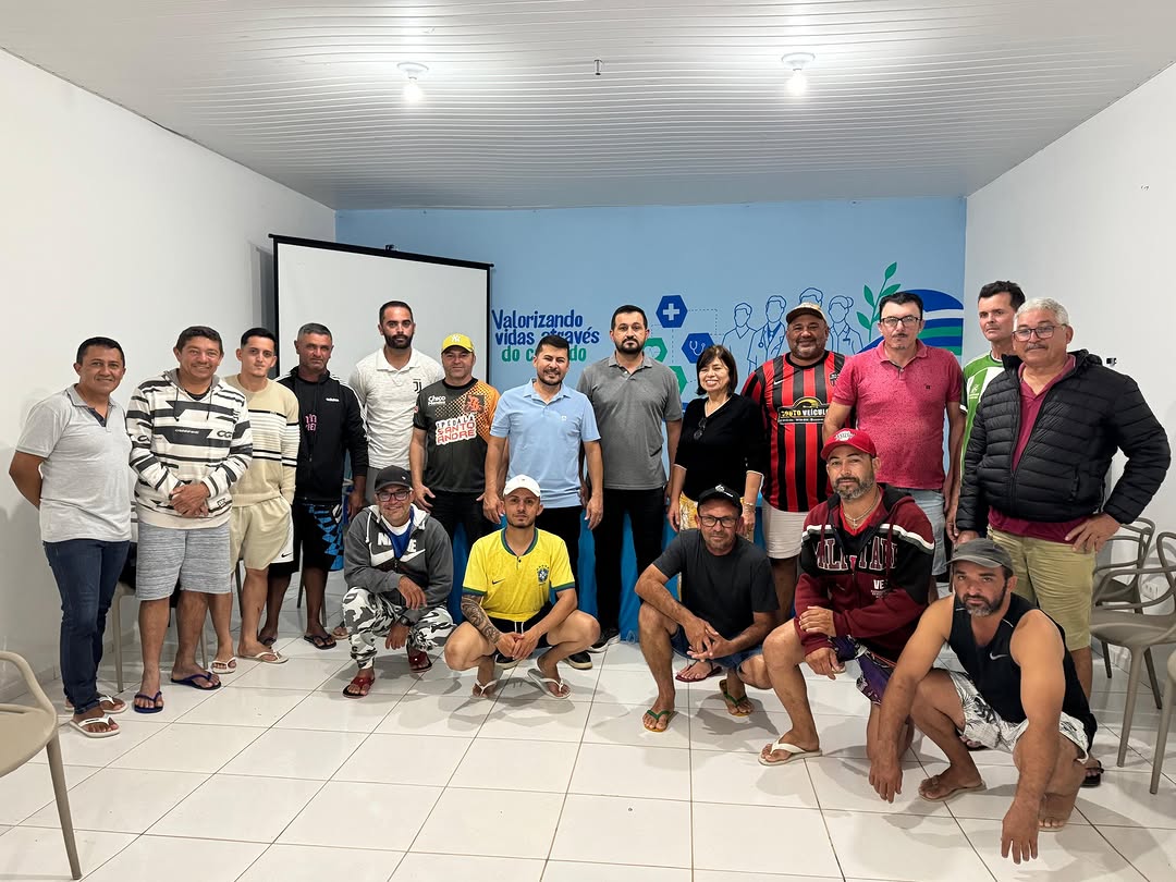 ⚽ Aconteceu na noite desta terça-feira (04) uma reunião com desportistas do município p...