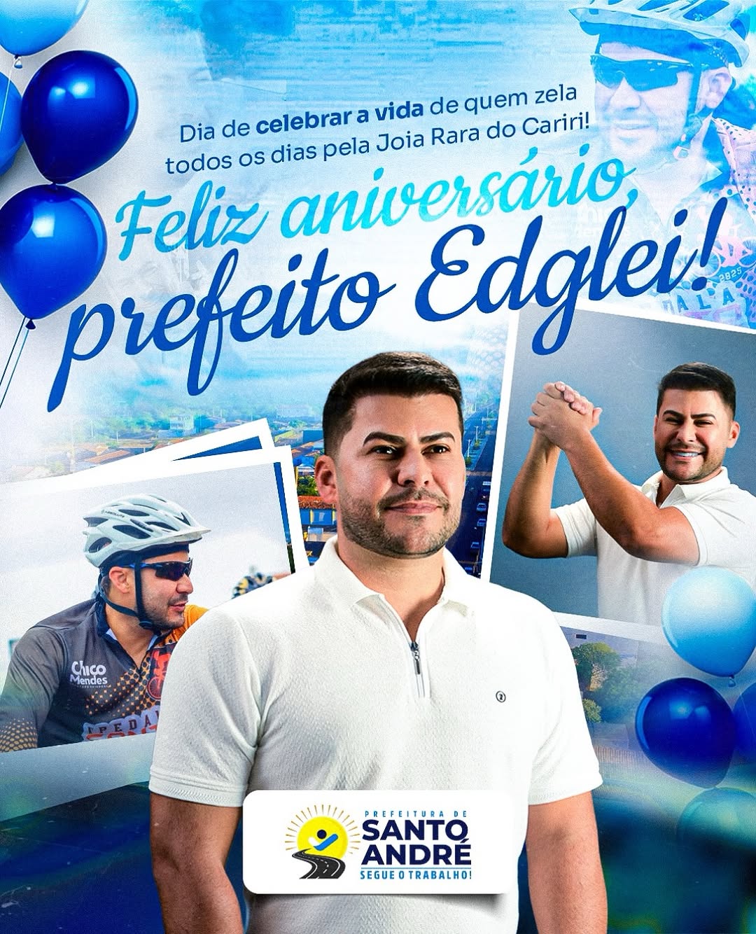 Prefeito Edglei Amorim Recebe Homenagem pelo seu Aniversário