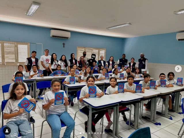 Semana Estadual de Combate às Arboviroses: ação educativa na Escola Municipal Fenelon Medeiros