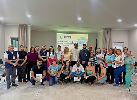 Santo André realiza treinamento sobre saúde do trabalhador com apoio do CEREST