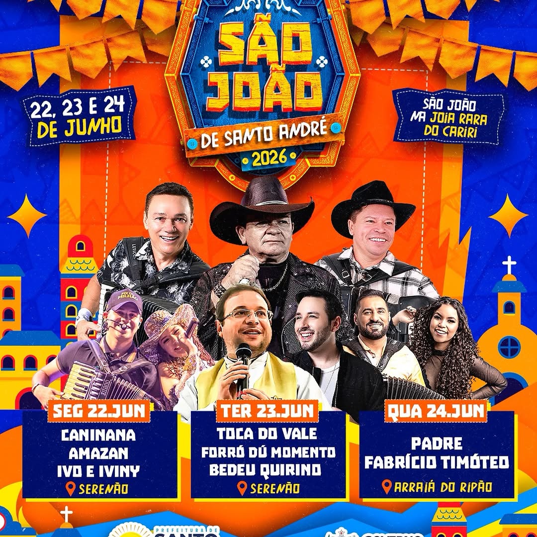 Santo André se prepara para o São João de 22 a 24 de junho