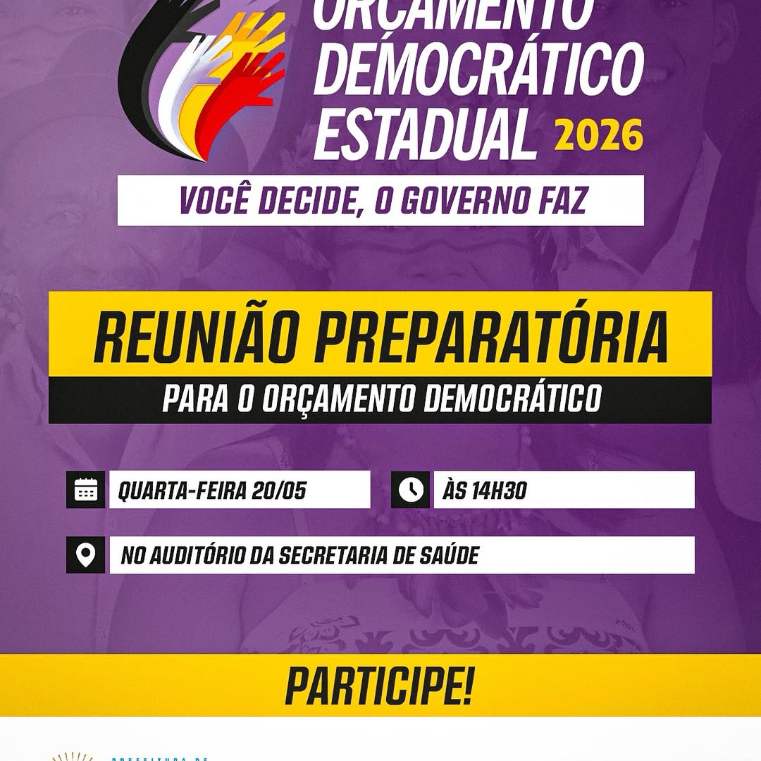 Santo André convoca para reunião preparatória do Orçamento Democrático