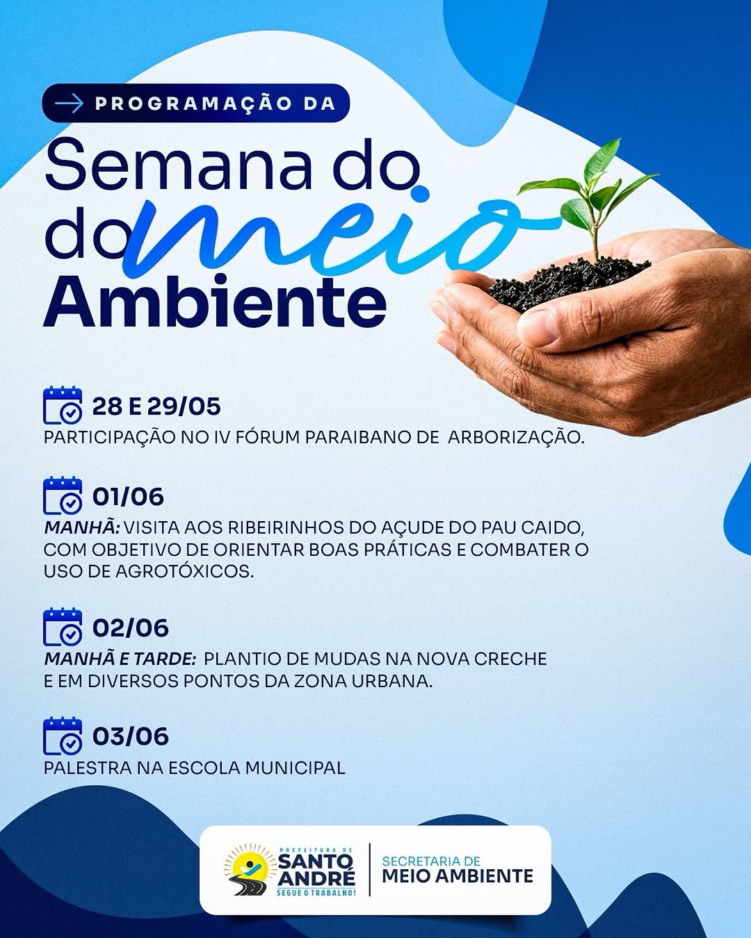 Santo André promove programação especial na Semana do Meio Ambiente